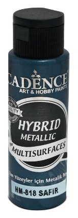 Metalická barva na všechny povrchy Cadence Hybrid Metallic,70 m- sapphire, safírová modrá