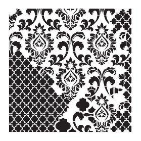 Šablona Cadence HomeDeco - ornamenty 4 / 45x45 cm