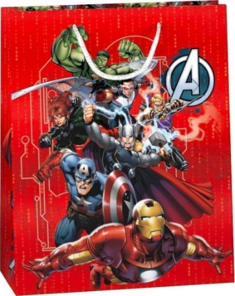 Dárková taška L Disney Avengers