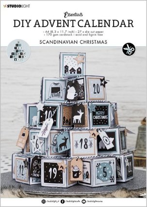 DIY Adventní kalendář Studio Light – Severské Vánoce