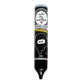 Akrylová barva Studio Light, kolekce ABM 28 ml - třpytivá černá