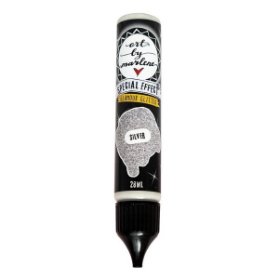 Akrylová baeva Studio Ligft, kolekce ABM, 28 ml - třpytivá stříbrná