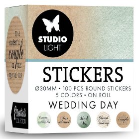Samolepky Studio Light,&nbsp;100 ks - Svatba