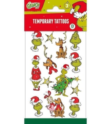 Dočasné tetování Grinch