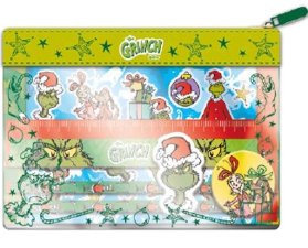 Školní sada v taštičce Grinch