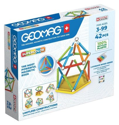 Geomag Supercolor Recycled 42 dílků