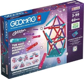 Geomag Glitter Recycled 60 dílků