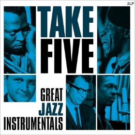 2LP Various - Take Five - Great Jazz Instrumentals (Clear vinyl)