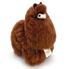 Plyšová hračka Alpaca MEDIUM – WALNUT
