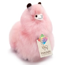 Plyšová hračka Alpaca SMALL – COTTON CANDY