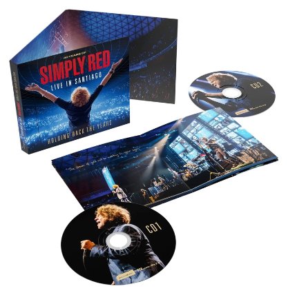 2CD Simply Red - Holding Back the Years: Live in Santiago