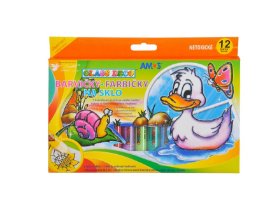 Barvy na sklo sada 12 barev 10,5 ml + fólie a šablony