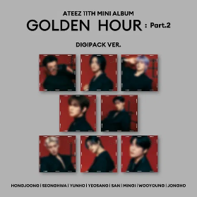 CD Ateez - Golden Hour : Part.2 (Digipack ver.)
