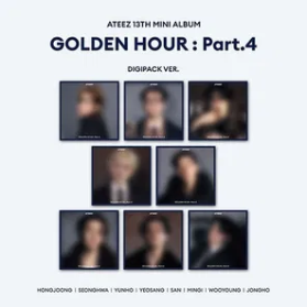 CD Ateez - Golden Hour: Part.4 (Digipack version)
