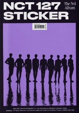 CD NCT 127 - Sticker (PhotoBook Sticker Version)