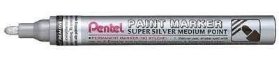 Popisovač Pentel Paint Marker MMP10 lakový - stříbrný 2-4 mm
