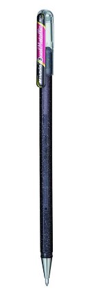 Pero gelové Pentel Hybrid Dual Metallic K110 - černá/červená 1mm