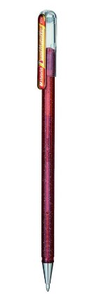 Pero gelové Pentel Hybrid Dual Metallic K110 - oranžová/žlutá 1mm