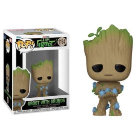 Funko POP Marvel: I Am Groot - Groot w/ Grunds