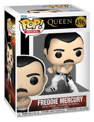 Funko POP Rocks: Queen - Freddie Mercury #496