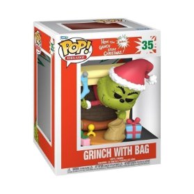 Funko POP Deluxe: How the Grinch Stole Christmas - Grinch with Bag