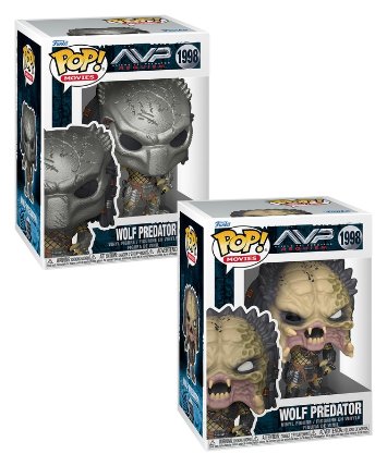 Funko POP Movies: Aliens Vs. Predator: Requiem - Wolf Predator (s možností CHASE verze) #1