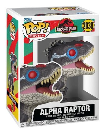 Funko POP Movies: Jurassic Park - Alpha Raptor #2038