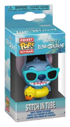 Funko POP Keychain: Lilo & Stitch - Stitch in Tube