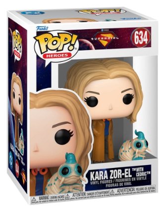 Funko POP Heroes: Supergirl - Kara Zor-El with Cedric #634