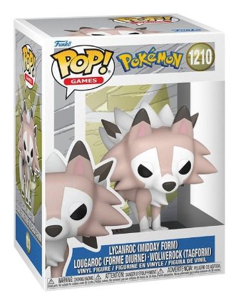 Funko POP Games: Pokémon - Lycanroc (Midday Form) #1210