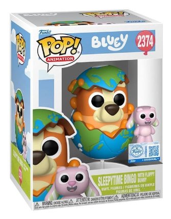 Funko POP Animation: Bluey - Sleepytime Bingo with Floppy Bunny #2374