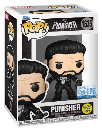 Funko POP: The Punisher One Last Kill - Punisher (Glows in the Dark) #1635