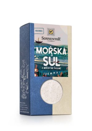 Mořská sůl s mořskými řasami obsahujícími jód 150 g