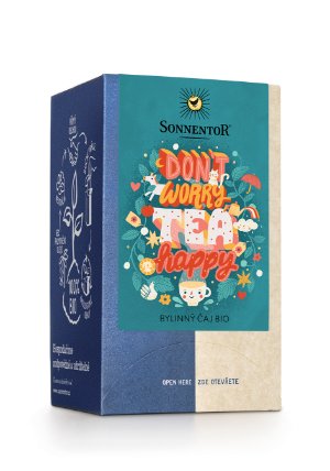 Don't worry TEA happy bio 27 g, porc. dvoukomorový