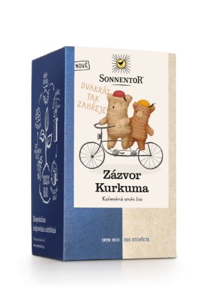 Sonnentor - Zázvor Kurkuma čaj bio 32,4g