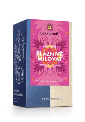 Štěstí je bláznivě milovat bio 36g porc. dvoukomorový