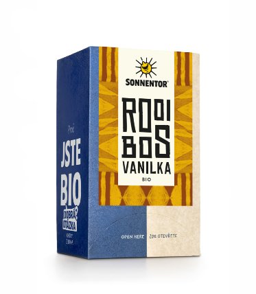 Rooibos Vanilka bio 21,6 g porc. dvoukomorový