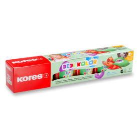 Prstové barvy Kores Dedi Kolor 6 barev, 30 ml