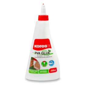 Lepidlo tekuté White glue 250 ml, rychlouzávěr, lepí i dřevo