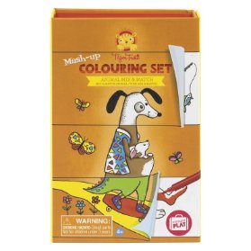 Omalovánky Mash-up Colouring Set - Animal Mix Up