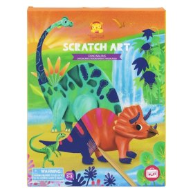 Vyškrabávací omalovánky Scratch Art - Dinosaurs