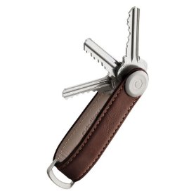 Orbitkey 2.0 Espresso&Brown Stitching
