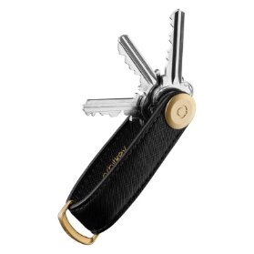 Orbitkey 2.0 Saffiano - Liquorice Black