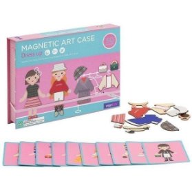 MierEdu Kreativní magnetická sada - panenky k oblečení