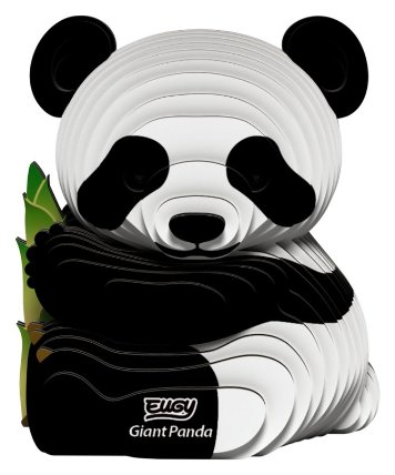 EUGY 3D kartonová skládačka - Panda velká