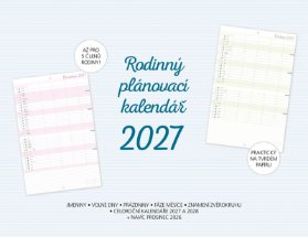 Rodinný plánovací kalendář 2027