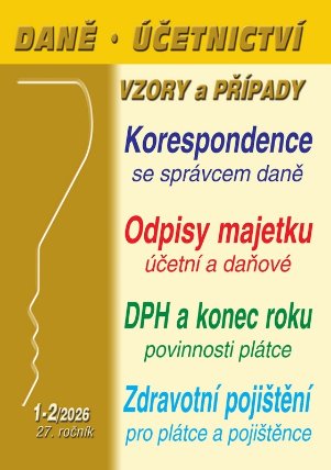 DÚVaP 1-2/2026 Účetní a daňové odpisy majetku