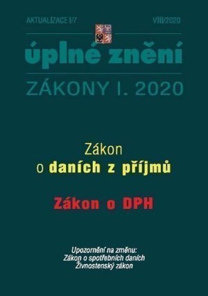 Aktualizace I/7 2020 - Úplné znění Zákona o daních z příjmů a Zákona o dani z přidané hodn