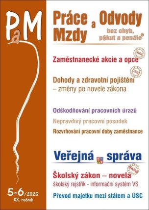 PaM č. 5-6/2025 - Dohody a zdravotní pojištění