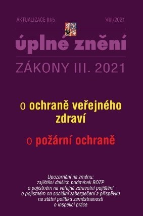 Aktualizace III/5 2021 O ochraně veřejného zdraví